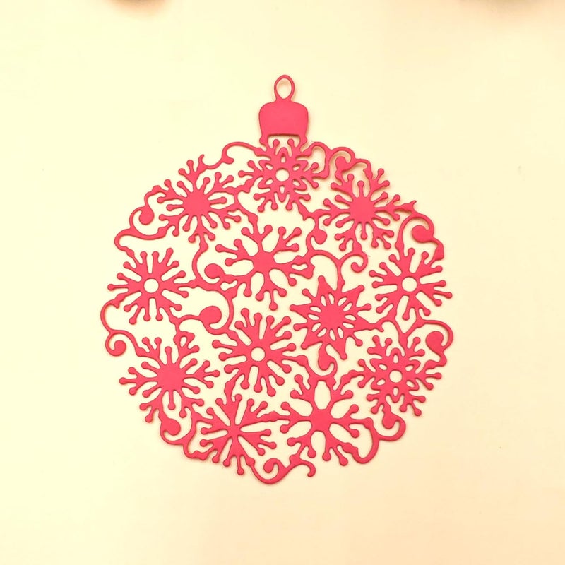 Feemkota Christmas Snowflake Bell Die Cuts for Card Making Christian Theme Stamps Cutting Dies for DIY Paper Scrapbooking Crafts Embossing Decorations - Image 3
